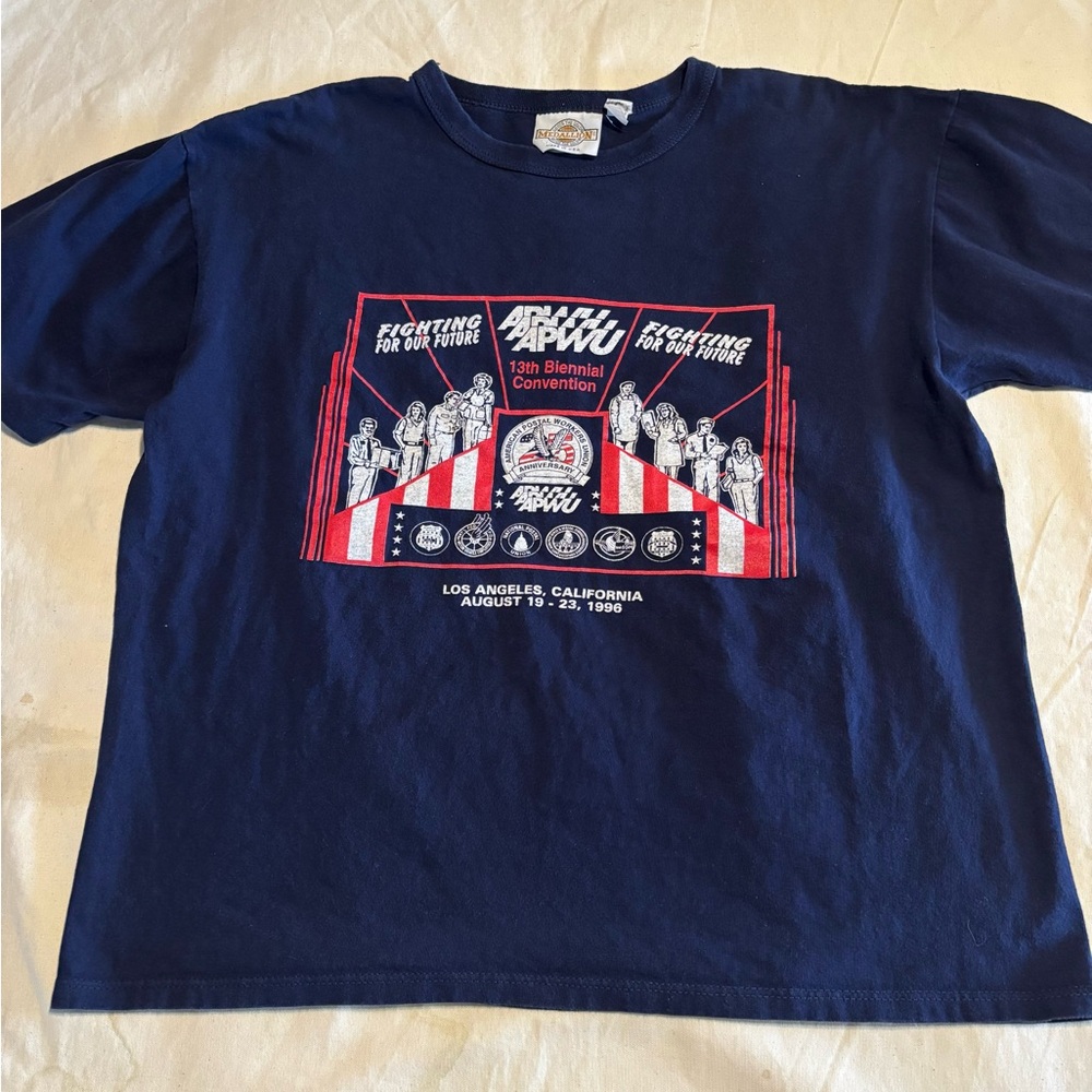 American Postal Vintage Tee shirt 1996 size Large